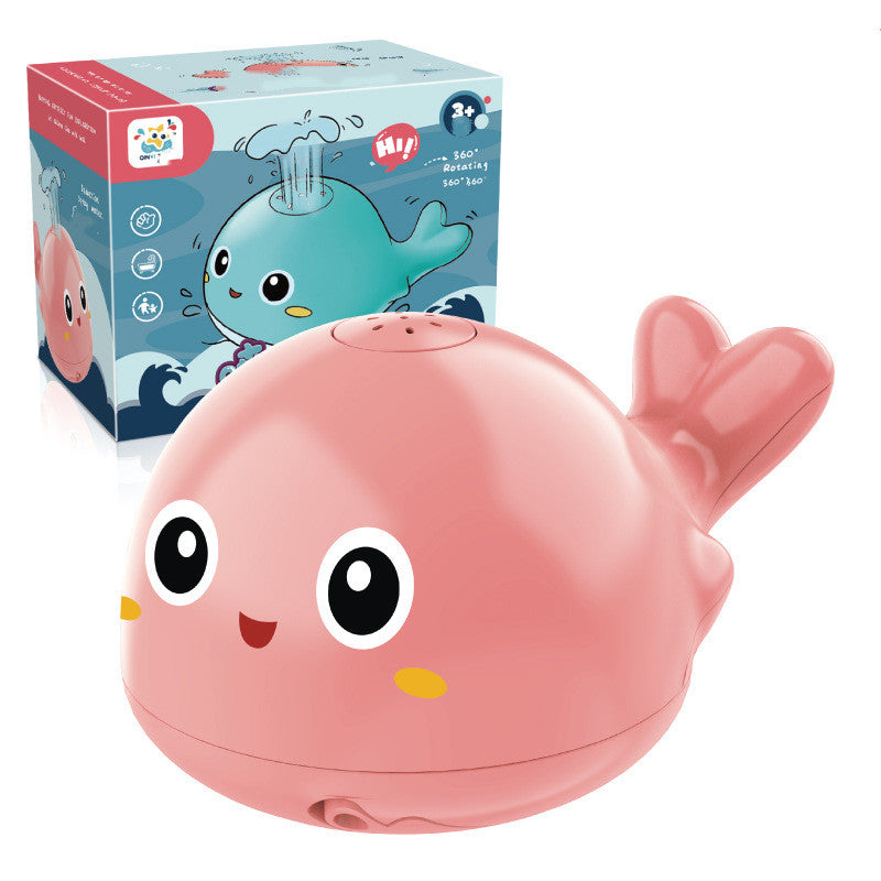 PlayingWith Water, Electric InductionWater Jet Ball, Lighting, Parent-Child Interaction, Dolphin Children's Bathroom Bathing And Bathing Toys Inovashop