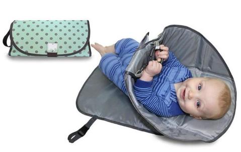 Portable Diaper Changing Pad Clutch for Newborn Inovashop