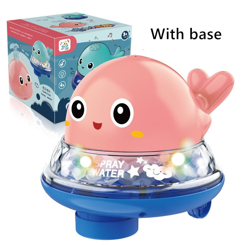 PlayingWith Water, Electric InductionWater Jet Ball, Lighting, Parent-Child Interaction, Dolphin Children's Bathroom Bathing And Bathing Toys Inovashop