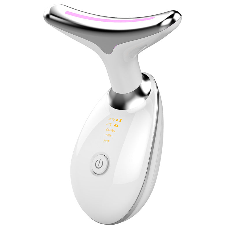 EMS Thermal Neck Lifting And Tighten Massager Electric Microcurrent Wrinkle Remover Inovashop