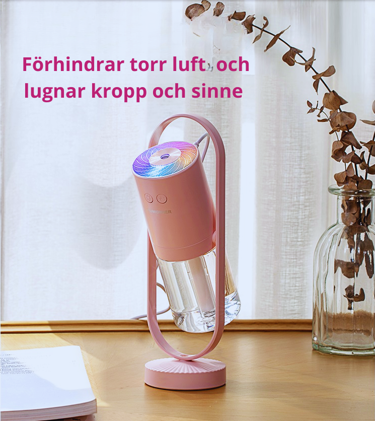 Luftrenare med Polymerdimteknik – Tyst & Portabel Luftfuktare Inovashop