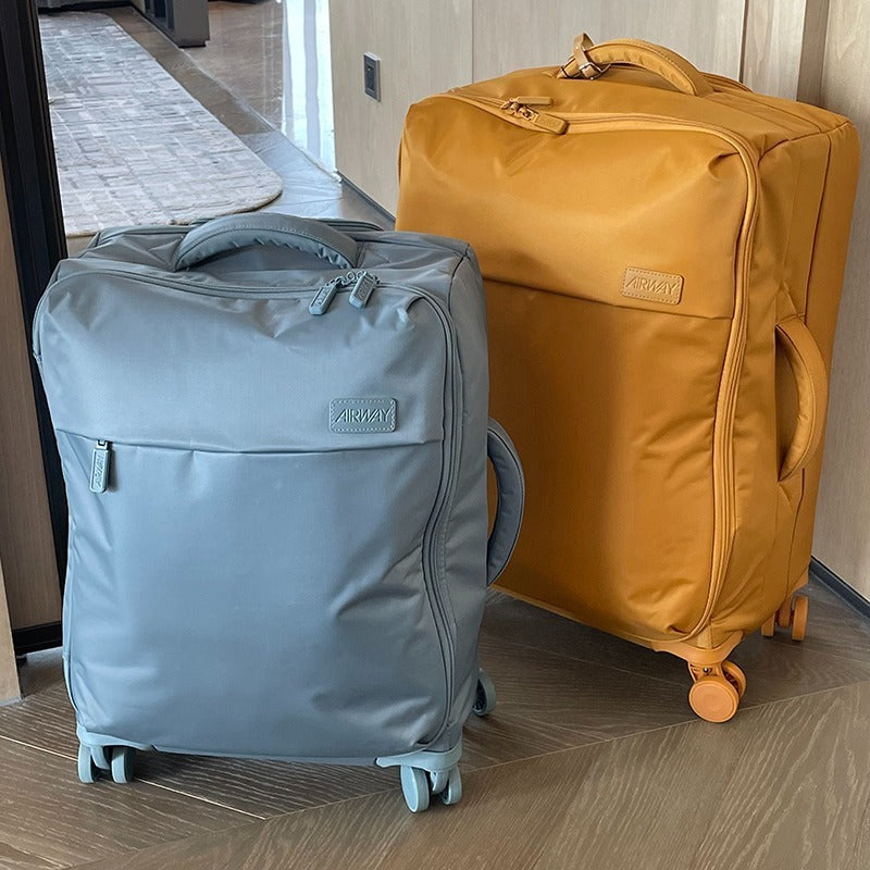 Ultralätt vattentät resväska i oxfordtyg med universalhjul InovaShop